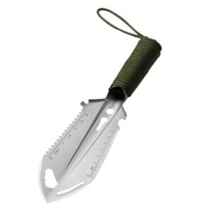 Outdoor multi-function engineer shovel garden shovel digging wild vegetables, catching the sea and digging soil, household flower planting tools mini portable hand shovel