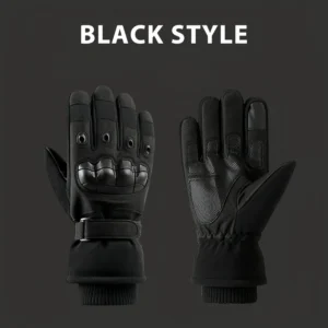 Winter warm and waterproof outdoor tactical gloves