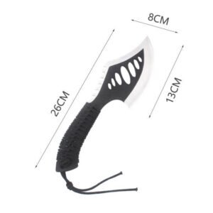 Outdoor multi-purpose camping axe stainless steel rope waist axe engineer axe