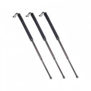 Automatic Spring Telescopic Baton with Alloy Steel Conical Tip