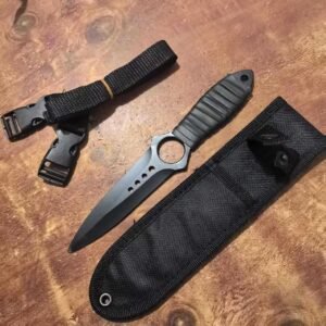 Tethered Skeleton Knife Outdoor High Hardness Army Knife Stainless Steel Small Straight Knife