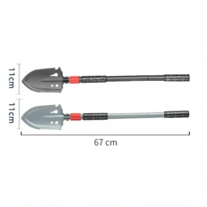New manganese steel engineer shovel outdoor folding shovel car rescue shovel camping fishing shovel