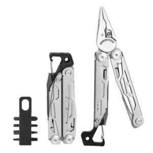 Multi tool steel fine punching pliers portable folding outdoor camping multi-purpose