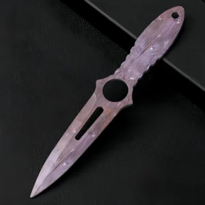 Skeleton Knife Stainless Steel Metal Training Ornamental Knife