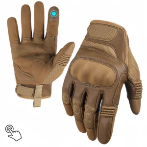 Anti-slip multi-functional tactical gloves with touchscreen