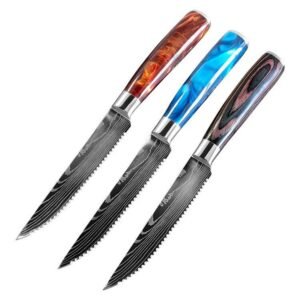 Hot-selling stainless steel serrated knife is sharp