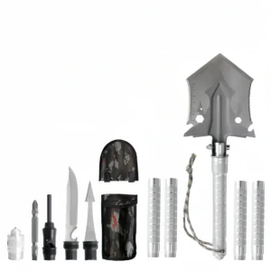 Camping engineer shovel multifunctional iron catalpa outdoor fishing digging garden vehicle convenient military shovel