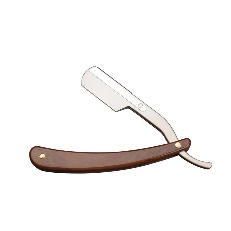 O1CN01M5J18R2LwlMnv2W6s_2217812149757-0-cib.jpg Wooden Handle Straight Razor Grooming Tool