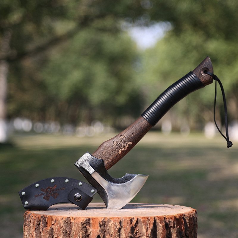 O1CN01OcN8Uk2FNb9hbXPmh_2215904588868-0-cib.jpg Professional Axe Camping Supplies Military Tactical Ax Outdoors Hand Ax Firewood Multifunctional Hatchet Survival Accessories