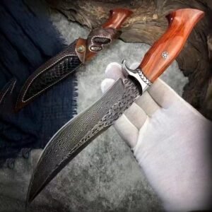 Damascus knife handmade knife forging pattern