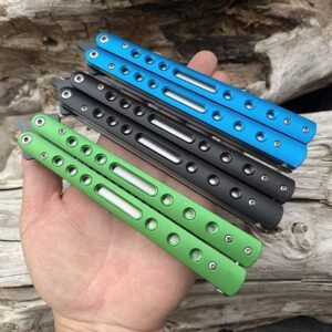 Balisong Butterfly Comb Outdoor Camping Practice Comb Ball Bearings, Practice Tools Butterfly Comb