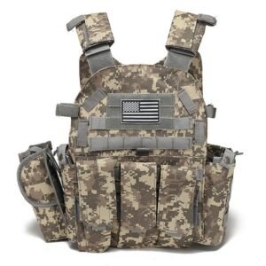Outdoor survival tactical vest men's multifunctional lightweight training vest outdoor CS field