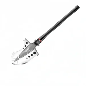 Multifunctional outdoor engineer shovel folding shovel car shovel manganese steel outdoor military engineering shovel supplies equipment