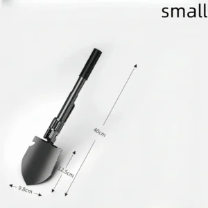 Portable Folding Outdoor Shovel – Manganese Steel Multifunction Camping Tool