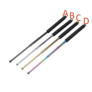 ASP-Style Telescopic Baton – Three-Section Outdoor Stick