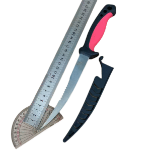 6.5 inch stainless steel fishing knife for sea fishing and outdoor fishing