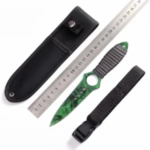 Tethered Skeleton Knife Outdoor High Hardness Army Knife Stainless Steel Small Straight Knife