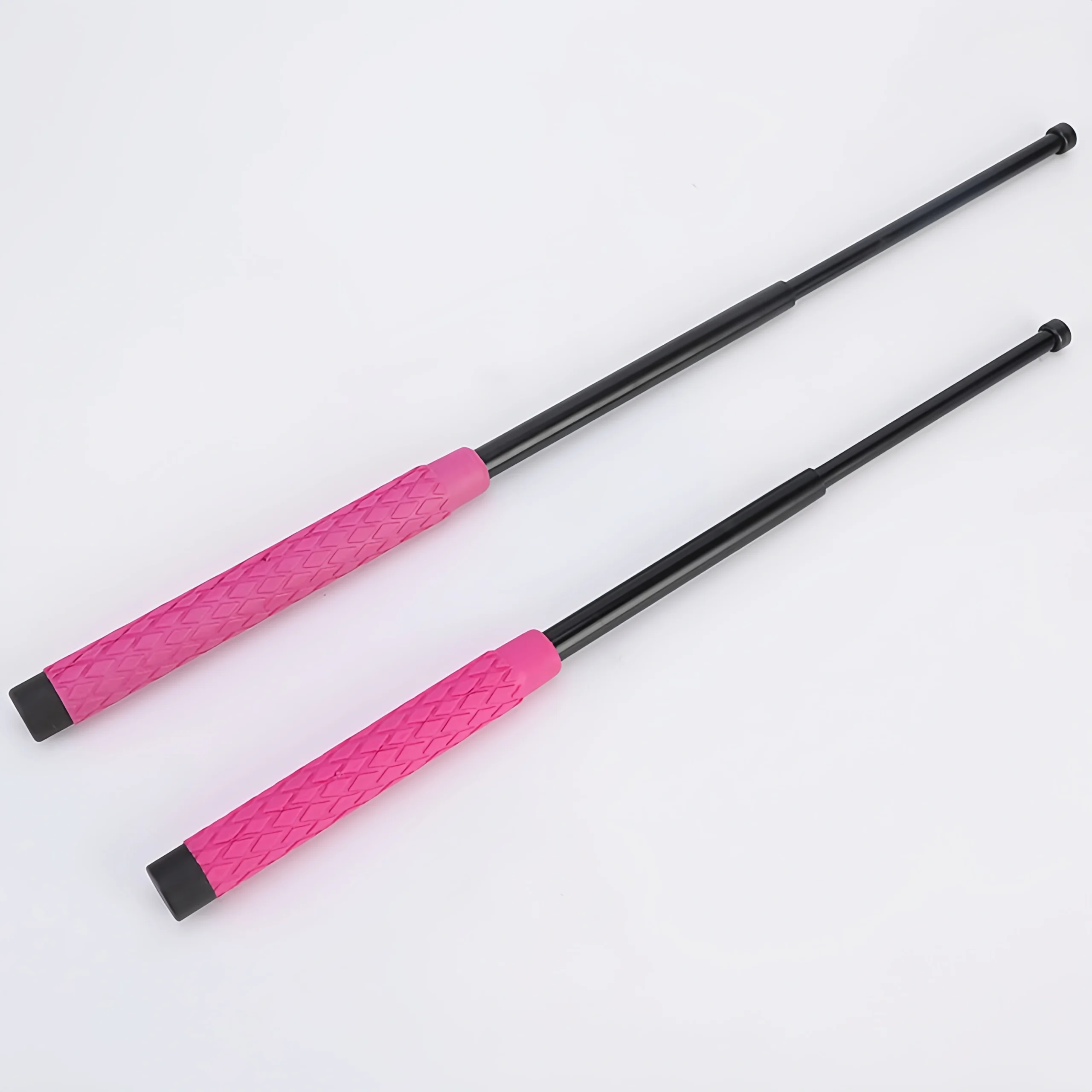 O1CN01fYl2cq1X4VSPOSiwG_2204143892870-0-cib-scaled-1.webp Pink Diamond-Grip Mechanical Telescopic Baton
