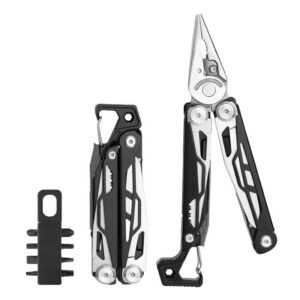 Multi tool steel fine punching pliers portable folding outdoor camping multi-purpose