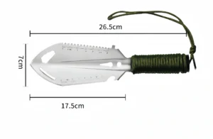 Outdoor multi-function engineer shovel garden shovel digging wild vegetables, catching the sea and digging soil, household flower planting tools mini portable hand shovel