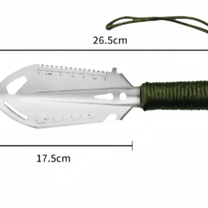 Outdoor multi-function engineer shovel garden shovel digging wild vegetables, catching the sea and digging soil, household flower planting tools mini portable hand shovel