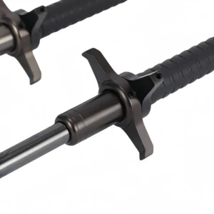 Spring-Loaded Telescopic Baton for Outdoor Use