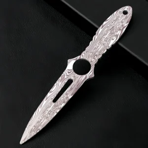 Skeleton Knife Stainless Steel Metal Training Ornamental Knife