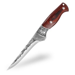 Stainless steel boning knife