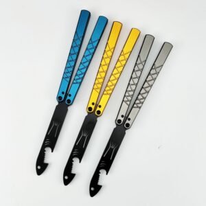 New Siren Aviation Aluminum Handle Practice Butterfly Knife