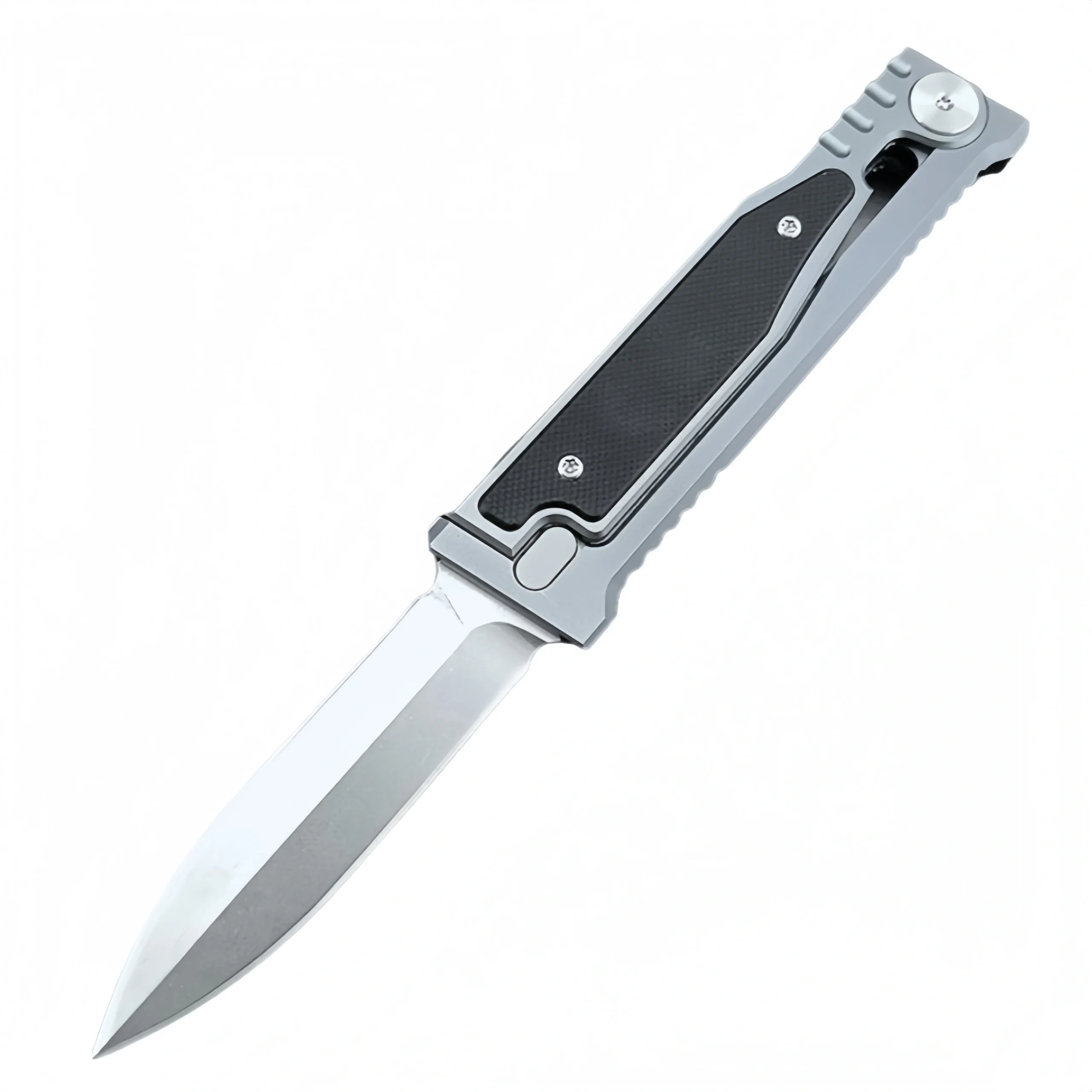 O1CN01sPXlcP277YX50KaYC_2219131717750-0-cib-scaled-1.webp Gravity knife aluminum alloy handle D2 high hardness EDC