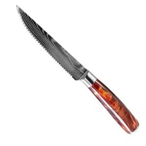 Hot-selling stainless steel serrated knife is sharp