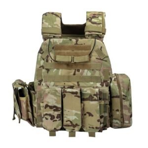 Tactical vest camouflage clothing outdoor game vest outdoor sports men and women Oxford cloth tactical vest