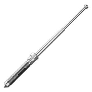 Three-Section Telescopic Baton Walking Stick (Emergency Tip)