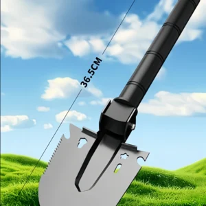 Military shovel small shovel fishing portable wild fishing version manganese steel shovel all-steel steel giant thick digging hard soil multi-function shovel