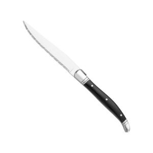 Wooden handle serrated knife luxury French fruit knife