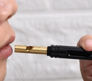 Practical Tactical Pen Tungsten Steel Glass Breaker Self Defense Tactical Survival Pens Multifunction Brass Whistle Defence Pen