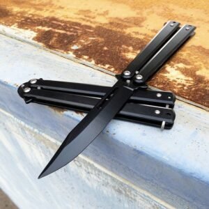 New Professional Butterfly KnifePractice Folding KnifeFolding KnifeThrowing KnifeTraining ToolUnbladed