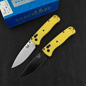 Butterfly 535 Yellow Stem Fold Folding Knife