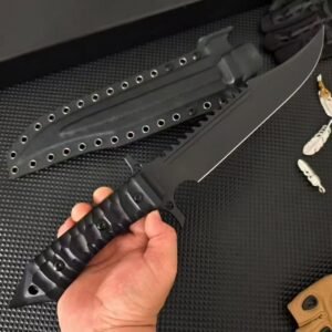 Rambo Ghost Mirror Lan Fixed Blade Knife