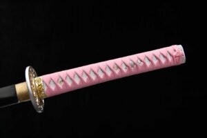Pink Mirrored Samurai Fierce Dragon 26-inch Fixed Blade Knife