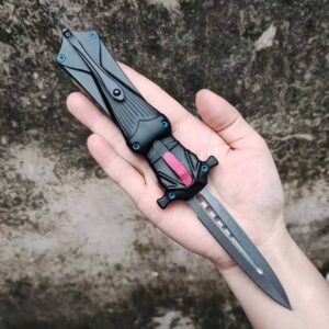 Mermaid Damascus OTF Knife