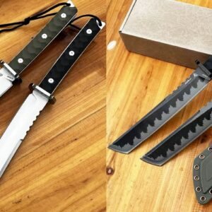 Kikuta Short Samurai K-Sheath Fixed Blade Knife