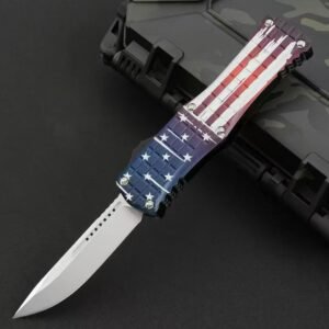 Microtech Hera US Flag OTF Knife
