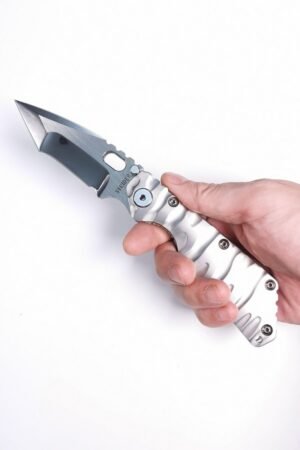 The Pioneer SMF M390 Titanium Alloy Handle SF Express Folding Knife