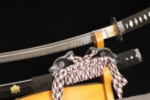 Ghost Handmade Black Samurai Fixed Blade Knife