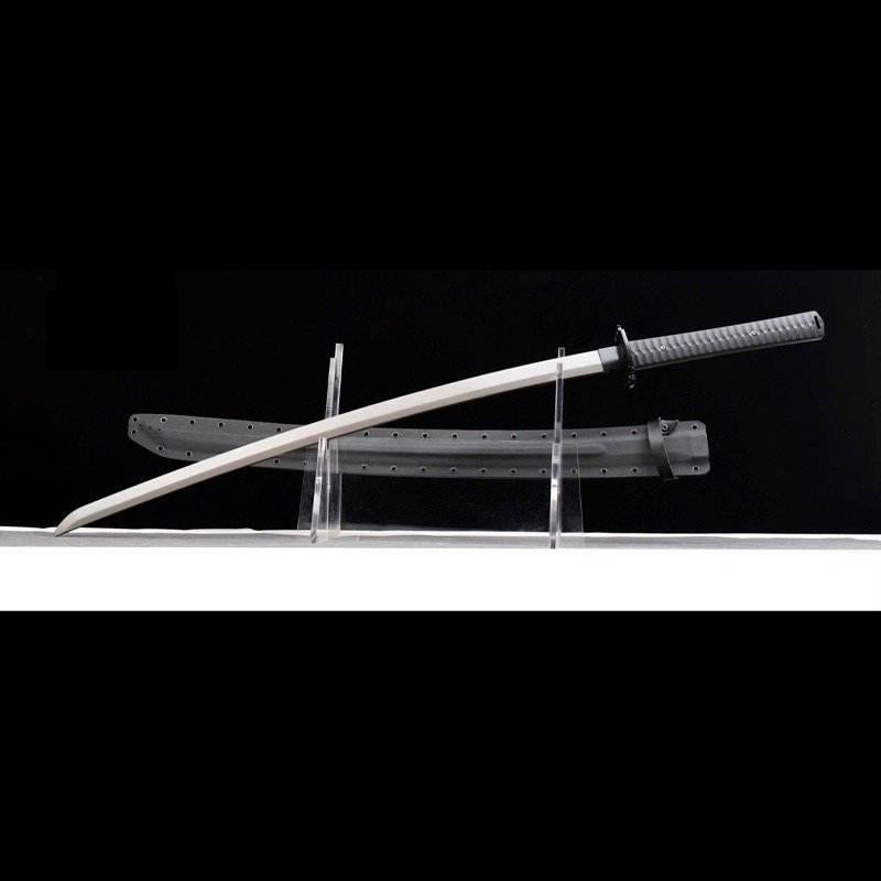 aa5483fe-a07c-4163-ac47-de5976e3625d.jpeg Tactical Titanium-plated Black Samurai With A K Scabbard Fixed Blade Knife