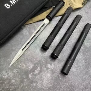 Combined With B.M.F Twin Spikes Fixed Blade Knife