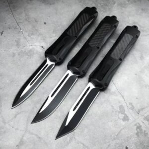 Zinc-handle Butterfly 3300 Carbon Fiber OTF OTF Knife
