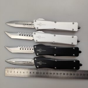 Microtech Big Dragon Gen 2 OTF Knife with Dagger and Claw Logos