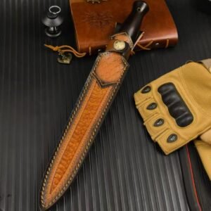 Demon Sword Double-Edged Fixed Blade Knife